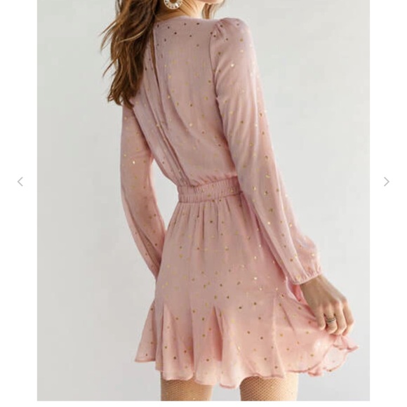 NWT Francesca’s Long-sleeve mini dress - Picture 8 of 8